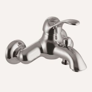 Fima Carlo Frattini Lamp F33041SN bath mixer surface-mounted 1 handle brushed nickel