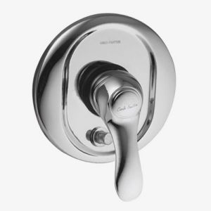 Fima Carlo Frattini Lamp F3309X2SN concealed bath/shower valve 1-lever with 2 way diverter (2 outputs) brushed nickel