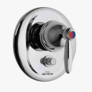 Fima Carlo Frattini Olivia F5009X2CR verdeckt Bad/ Duscharmatur 1-Hebel mit 2-Wege-Umsteller (2 Ausgänge) chrom