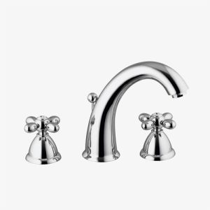 Fima Carlo Frattini Olivia F5031SN 3-hole basin mixer 2 handle brushed nickel