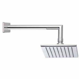 Fima Carlo Frattini F2199 head shower 200x150mm with shower arm 350mm chrome (OUTLET)