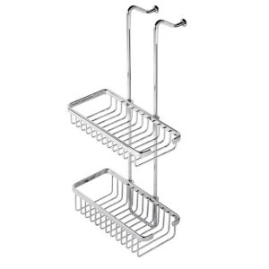 Geesa Basket 253 hanging double basket chrome