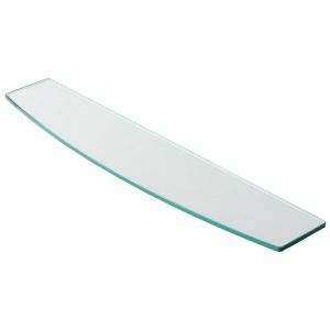 Geesa Luna 3048 glass plate 60 cm clear glass