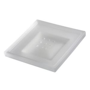 Geesa Modern Art 224601 soap dish satin glass