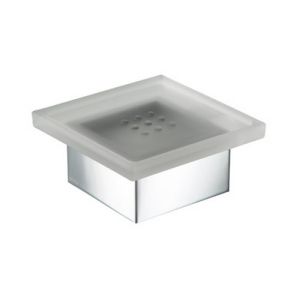 Geesa Modern Art 350302 soap holder wall chrome