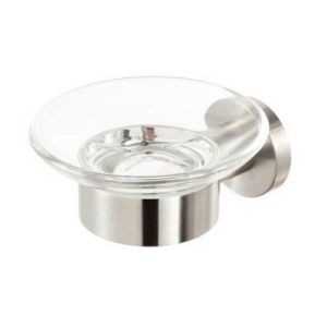 Geesa Nemox Stainless Steel 650305 soap holder brushed stainless steel
