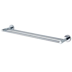 Haceka Kosmos 1122052 handdoekhouder dubbel 80cm chroom