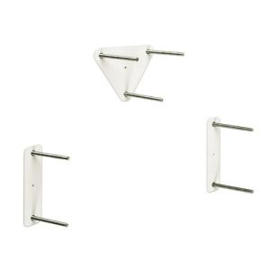 Handicare (Linido) LI0122508402 set of counter plates for shower seats stainless steel coated white