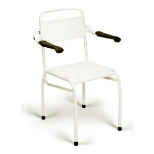 Handicare (Linido) LI2139000102 shower chair (seat height 540mm) steel coated white
