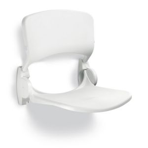 Handicare (Linido) LI2202200602 shower seat with backrest folding white