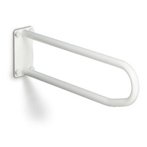 Handicare (Linido) LI2601060102 fixed toilet rail 600 mm steel coated white