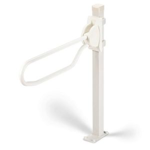Handicare (Linido) LI2608000102 floor stand for folding toilet rail steel coated white