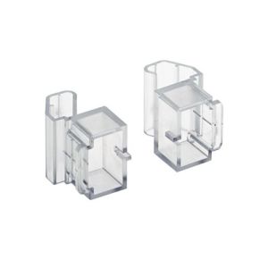 Hansgrohe Casetta 96194000 Seifenschale Clips transparent (2er Set)