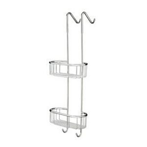 Inda AV0330CR double soap basket chrome