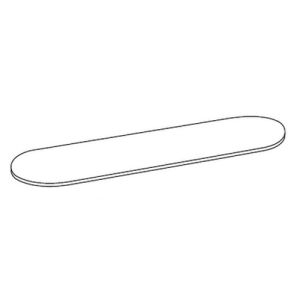 Inda Colorella R11700002 glass plate transparent clear glass