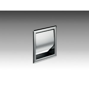 Inda Hotellerie A8028DAL Toilettenpapierhalter mit versenktem Deckel aus Edelstahl