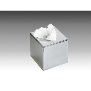 Inda Hotellerie AV071ZCR tissue holder upright chrome