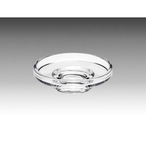 Inda R46110001 soap dish extra clear transparent glass