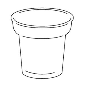 Inda Tosca - Raffaella R32100 cup satin glass