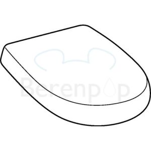 Keramag 4U 574410 toilet seat with lid white *no longer available*