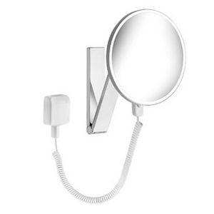 Keuco iLook_move 17612019001 cosmetic mirror 5x with lighting (with plug) chrome