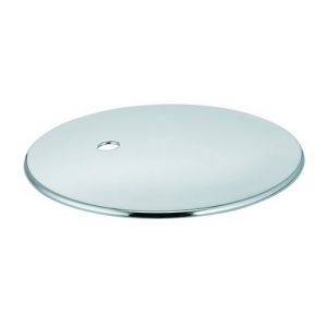 Kludi Tasso 50 7152005-00 cover plate for shower siphon ø70mm chrome