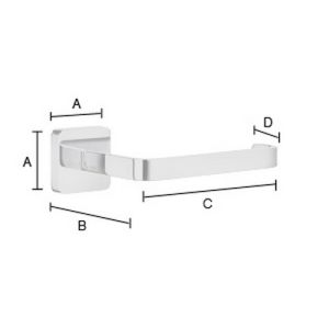 Smedbo Ice SMARTP-OK accessory set (toilet set) chrome
