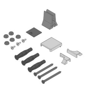 Novellini R01BNG01-K mounting set chrome