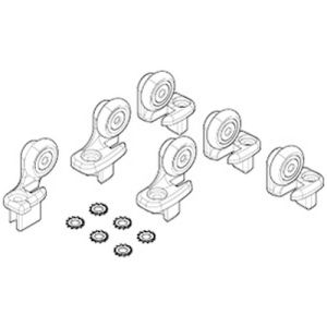 Novellini R07LUPO1-K Rollensatz Chrom