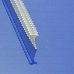 PDPlan Labyrinth slide-in rubber transparent 100cm