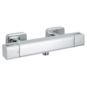 Pure Aragon AR5114 surface-mounted shower thermostatic valve chrome