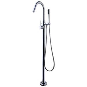 Pure Duero DU3040-CH freistehend Badewannenarmatur mit Handbraus chrom