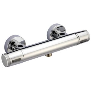 Pure Duero DU5410 surface-mounted shower thermostatic valve chrome