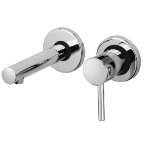 Pure Duero DU5423 basin tap 2-hole complete with recessed part chrome