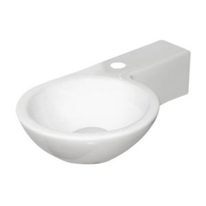 San4U 2503710 Step (right) fountain 38x23x9.5cm ceramic white