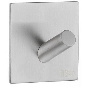 Smedbo Beslagsboden B1092 design handdoekhaak geborsteld edelstaal