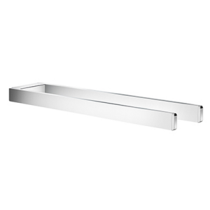 Smedbo Outline FK212 dubbele handdoekhouder 38 cm chroom