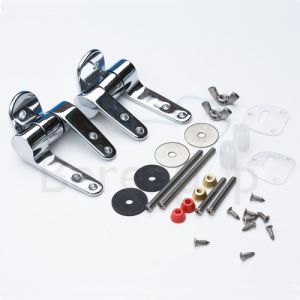 Sphinx 420 and 450 soft-close S8H73001A20 set of 2 hinges chrome