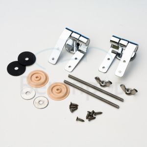 Sphinx Gilia S8H95500R set of 2 hinges for toilet seat chrome *no longer available*