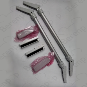 Koralle Supra Top S8L50733 stabilization bar 25cm aluminum chrome (each) *no longer available*