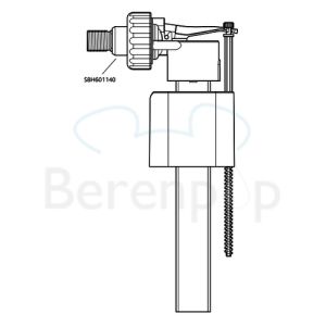 Sphinx S8H601130 float valve GB (Geberit Basic) *no longer available*
