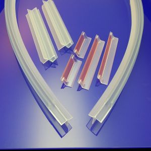 Huppe 1002, 069729 set of drain profiles for 2-piece quadrant corner entry