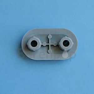 Pressalit A4001 buffer for seat oval gray