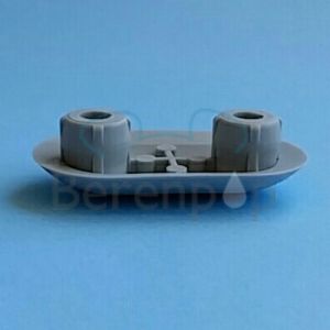 Pressalit A4001 buffer for seat oval gray