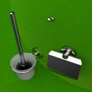 Geesa Luna 5500115 accessory set (toilet set) chrome