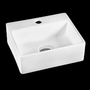 San4U 2501035 One Pack Zapa fountain set white ceramic/ chrome