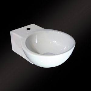 San4U 2503035 One Pack Sun fountain set white ceramic/ chrome