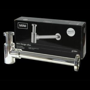 San4U 2512035 One Pack Mini-Block (left) fountain set white ceramic/ chrome