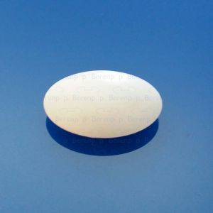 Pressalit A4023000 buffer for lid oval white