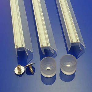 Provex Point - Classic 1207SA00F drainage strip 16mm high, transparent